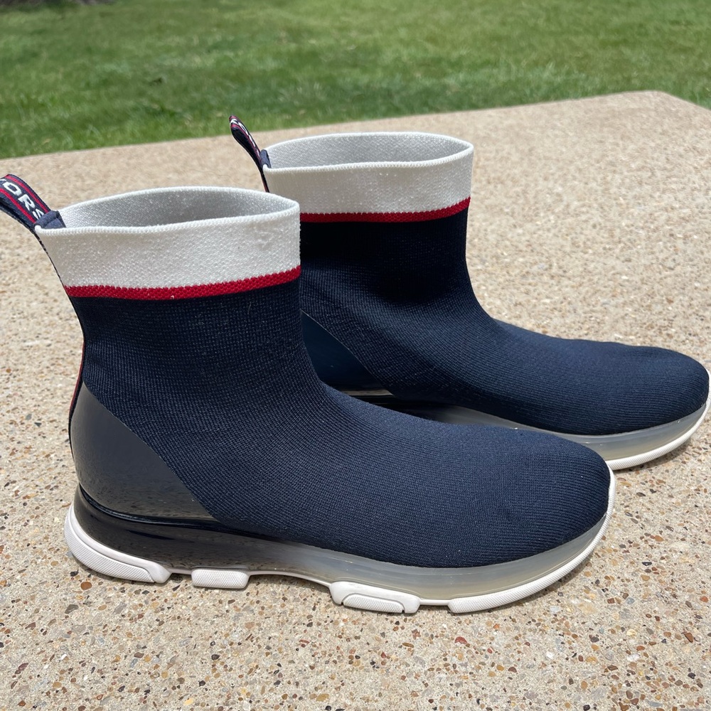 Michael Kors - Kendra High Top Navy Sneakers